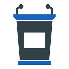 Lectern Icon Design