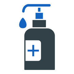 Obraz premium Hand Sanitizer Icon Design