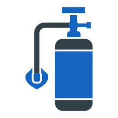 Oxygen Tank Icon Design