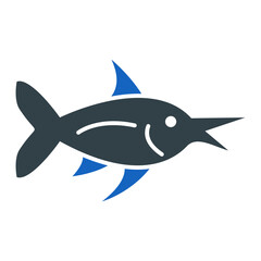 Swordfish Icon Design