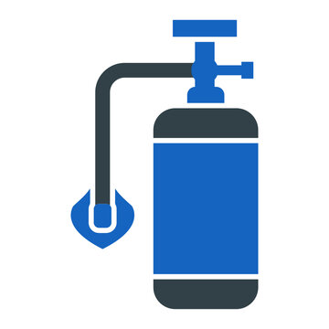 Oxygen Tank Icon Design