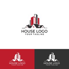 Building construction logo vector template.