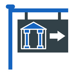 Signboard Icon Design