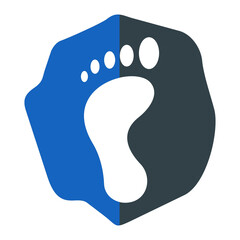 Footprint Icon Design