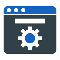 Website Settings Icon Design