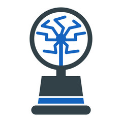 Plasma Ball Icon Design