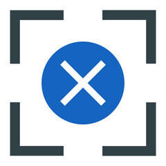 Scan Rejected Icon Design