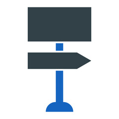 Sign Board Icon Design