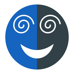 Dizzy Emoji Icon Design