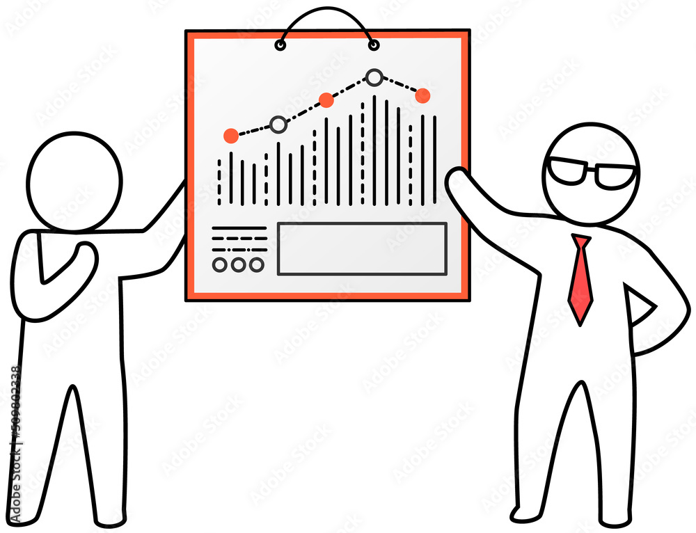 Poster infographic chart vector template. annual statistics curve graph design. market data diagrams. graph