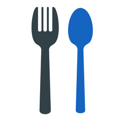 Fork Spoon Icon Design