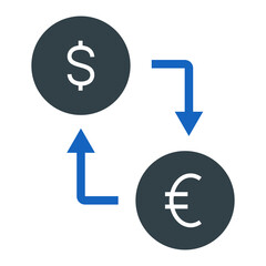 Currency Exchange Icon Design