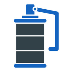 Smoke Grenade Icon Design