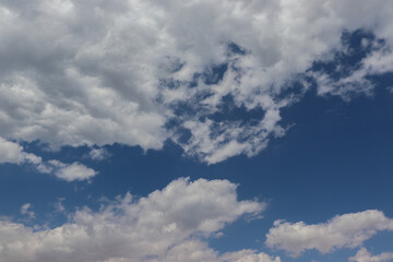 Fototapeta na wymiar sky, clouds and sun