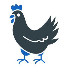 Chicken Icon Design