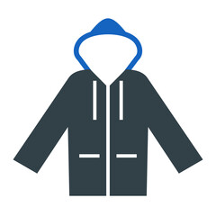 Raincoat Icon Design