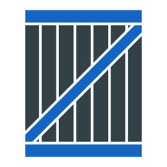 Wooden Box Icon Design