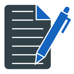 Fototapeta premium Contract Icon Design