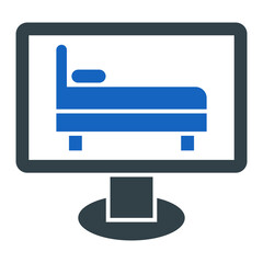 Hotel Booking Icon Design