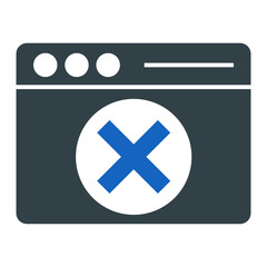 Obraz premium Error Icon Design