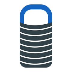 Sleeping Bag Icon Design