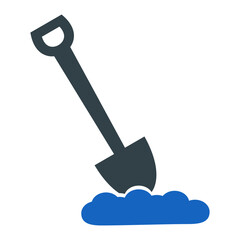 Shovel Icon Design