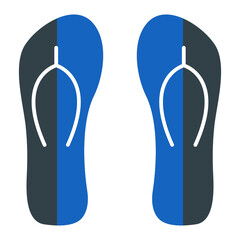 Slippers Icon Design