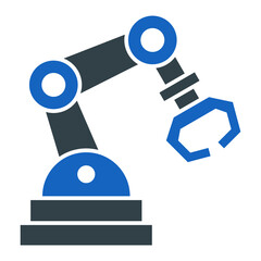 Robotic Arm Icon Design