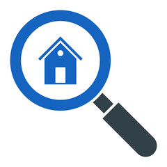 Search Home Icon Design