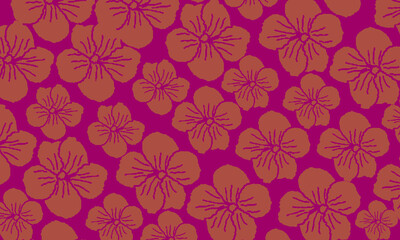 Fototapeta premium Artistic floral pattern Background Free