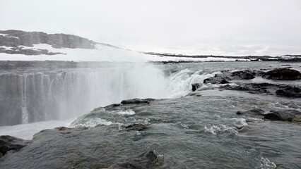 Wasserf&auml;lle in Island.