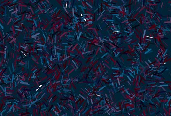 Dark red vector template with repeated sticks.