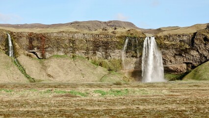 Wasserfälle in Island.