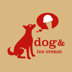 Dog Ice Cream Logo