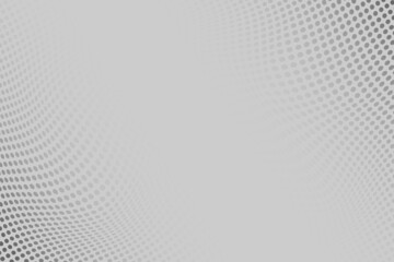 Abstract halftone wave dotted background. Futuristic twisted grunge pattern, dot, circles. Vector modern optical pop art texture for posters, business cards, cover, labels mock-up, stickers layout.