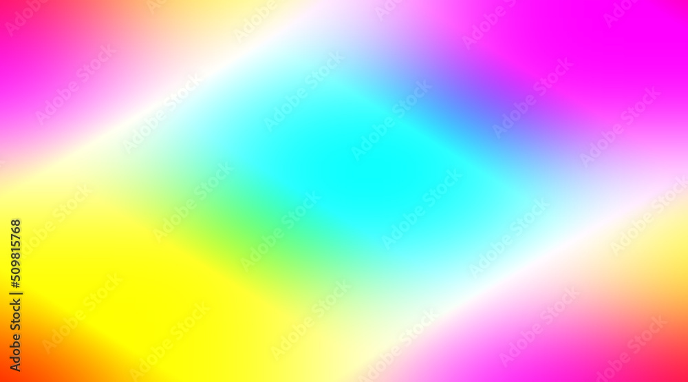 Wall mural rainbow pattern background the distribution of rainbow light beautiful colorful gradation for backgr