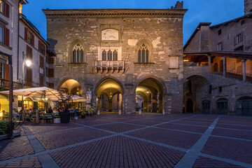 Notturno a Bergamo Alta 