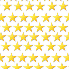 Yellow stars on a white background.