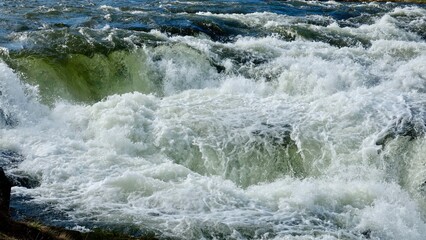 Wasserfälle in Island.