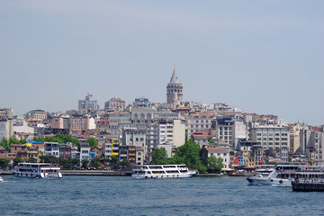 Vue sur le quartier de Galata