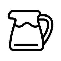 Punch Juice Icon Vector Symbol Design Illustration