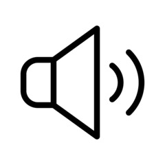 Speaker Icon Vector Symbol Design Illustration