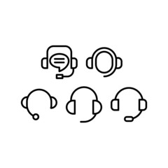Service Icon Set Vector Symbol Design Illustration