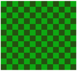 Green checkers mat vector. Green vector mat.
