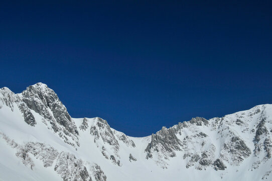 Japanese Central Alps, Senjojiki curl, winter, 冬の千畳敷カール