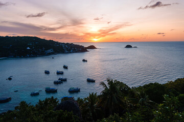 Koh Tao, Jon Suwan Viewpoint in the morning