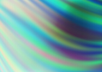 Fototapeta premium Light Blue, Green vector abstract background.