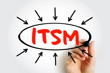 ITSM Information Technology Service Management - strategic approach to design, deliver, manage and...
