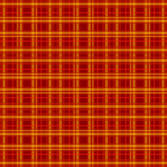 Tartan plaid pattern with texture and warm color.