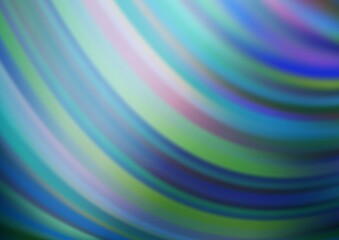 Fototapeta premium Light BLUE vector blurred shine abstract pattern.